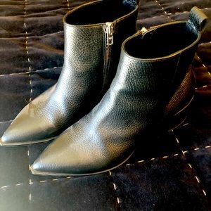 Everlane The Boss Pebbled Leather Boot SZ:8